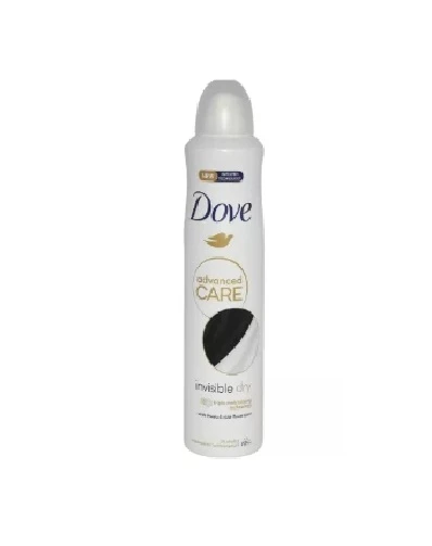 DOVE ANTIPERSPIRANT DEO 250ML INVISIBLE DRY